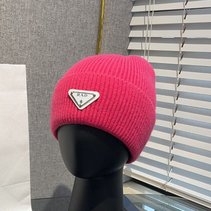 Winter Warm Knitted Hat Fashionable Export Style Pullover Windproof Thick Knitted Hat