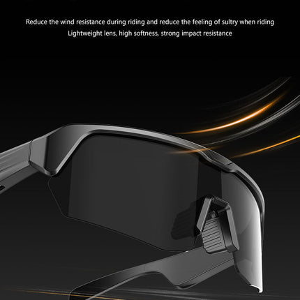 Outdoor Sports Sunglasses Smart Glasses Fashionable Cycling Bluetooth Glasses for Listening to Music and Calling Unisex