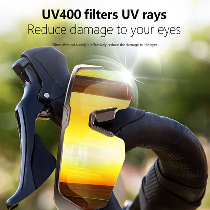 Outdoor Sports Sunglasses Smart Glasses Fashionable Cycling Bluetooth Glasses for Listening to Music and Calling Unisex