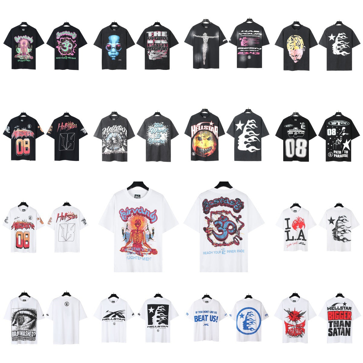 [4]2025 Summer New American Fashion Brand Male and Female Couples Wear plus Size Loose Pullover Short Sleeve T-shirt Youth Tee