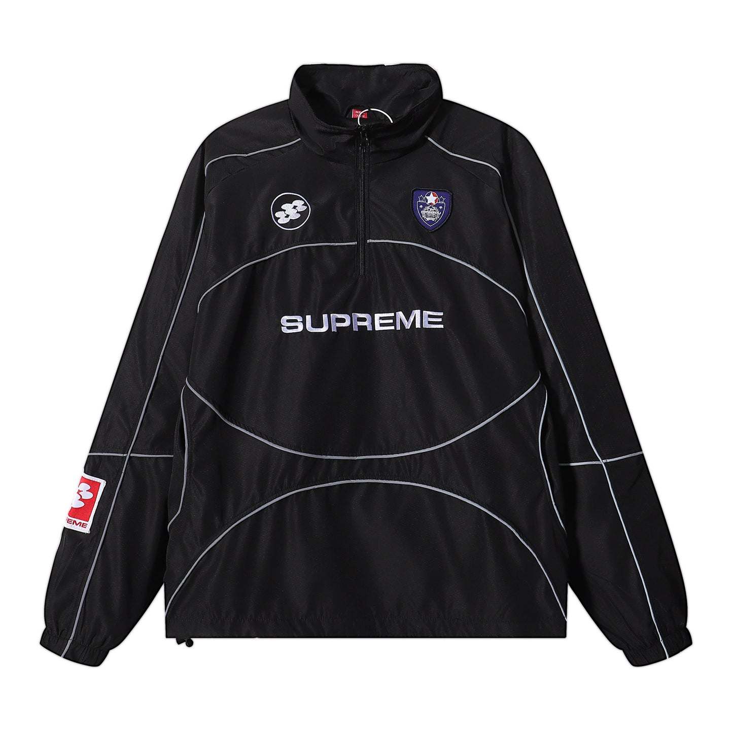 Supreme Ducati Collaboration Racing Style Windbreaker Jacket for Men