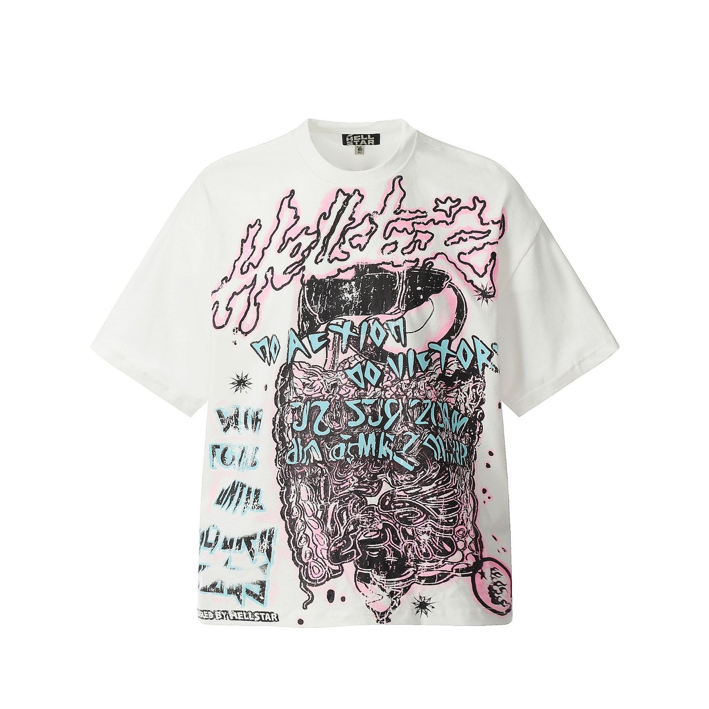 2025 Summer New European and American Trendy Brand Unisex Couple's Plus Size Loose Pullover Short Sleeve T-Shirt Youth Tee