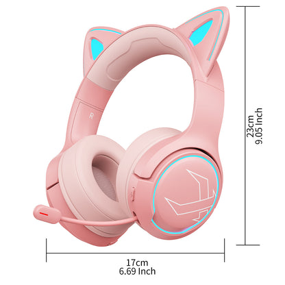 Bw05 Wireless Game Headphone Head-Mounted Headset Stereo 2.4G Bluetooth Dual Mode PS4 Xbox