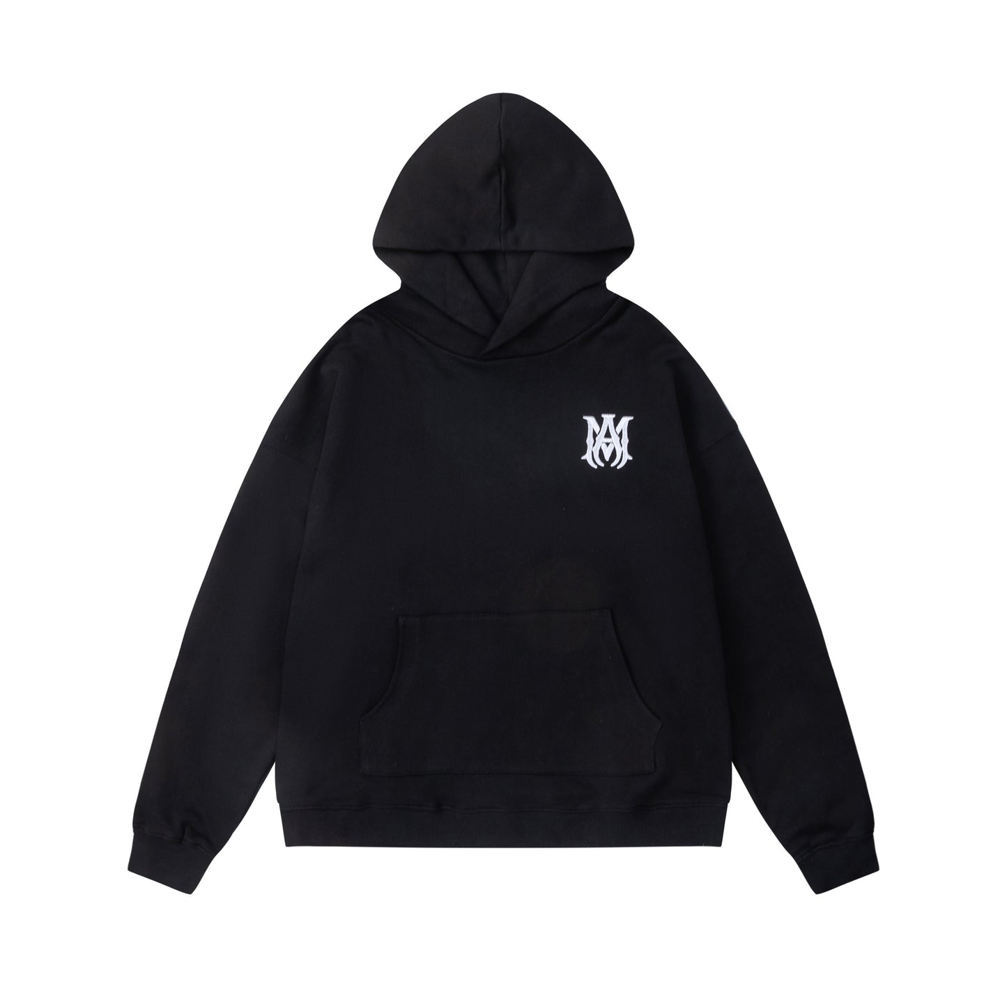 Fall/Winter 2025 Am1r1 Embroidered Letter Pattern Pullover Hooded Sweater for Men and Women