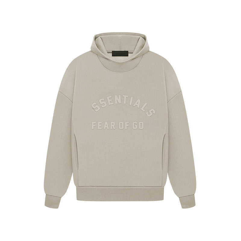 2025 New FQG SSENTIALS European and American Trendy Brand Fleece Sweatshirt Unisex Sweatshirt Jacket Hot-Selling Hoodie