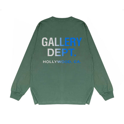 Gmgallery Dept Long Sleeve T Shirts Trendy Brand Long Sleeve Printed T-shirt