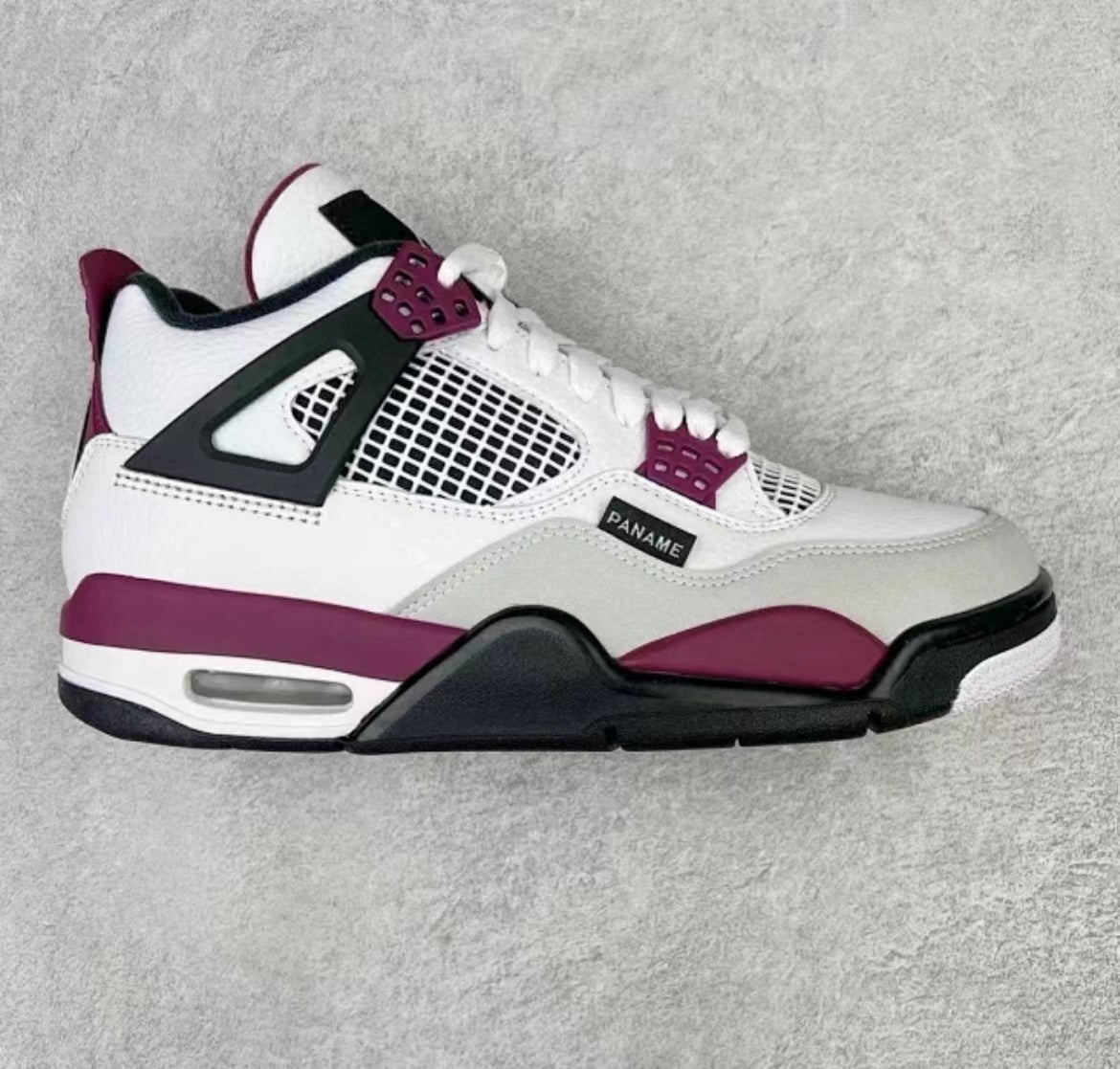 GMABCDAJ4 Electric Mother Black Cement Paris Basketball Shoes Yuanyang AJ3 Air Cushion Basketball Shoes