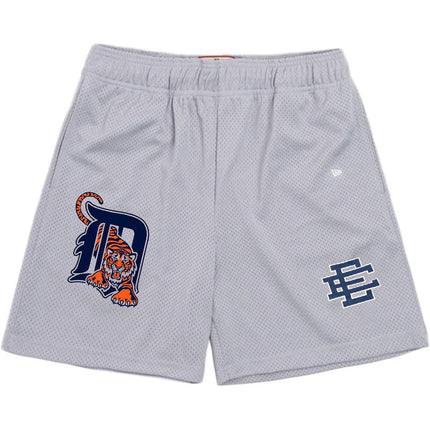 E-E Men's Casual Shorts Muscle Type Summer Fitness Sports Five-Point Shorts European and American Trend Brand Collaboration Shorts