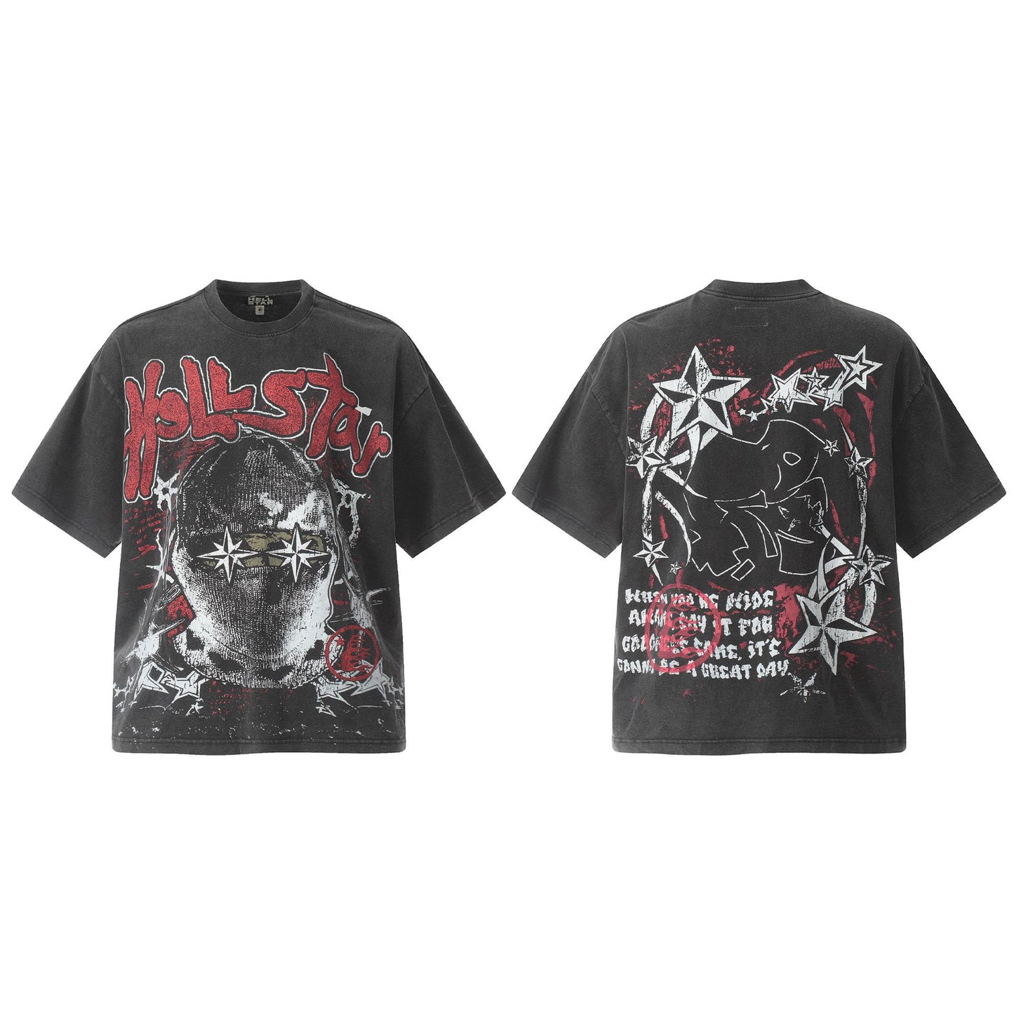 2025 Summer New European and American Trendy Brand Unisex Couple's Plus Size Loose Pullover Short Sleeve T-Shirt Youth Tee