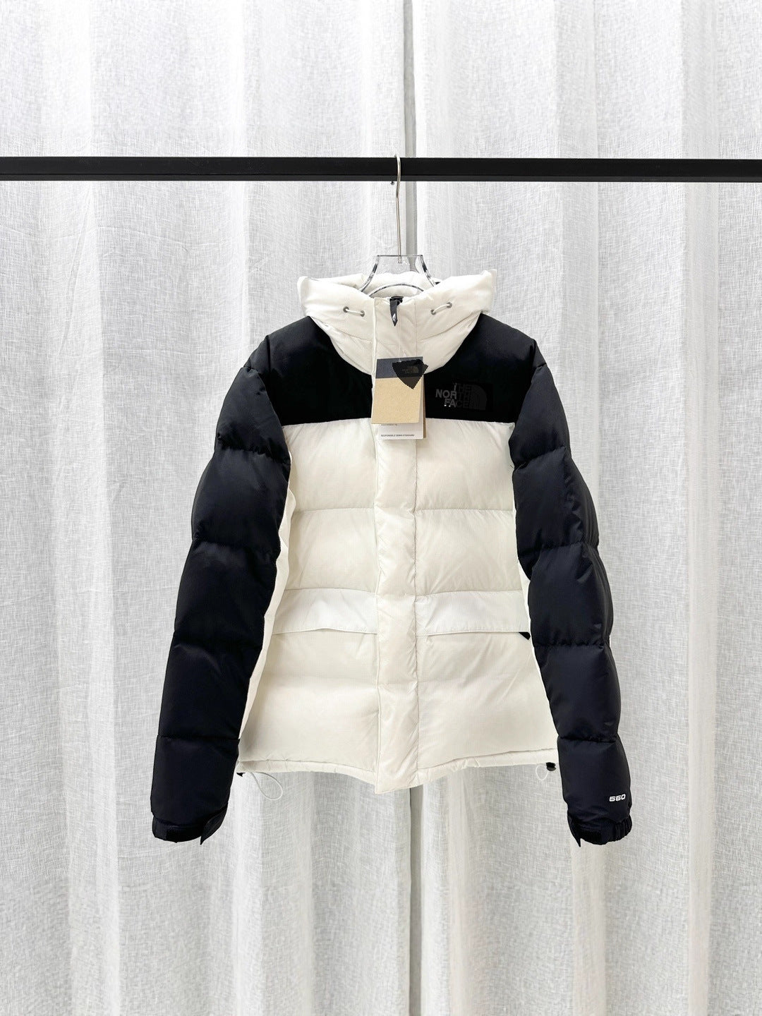 2025 North Himalaya Series FW21 Beijian Hooded White Duck Down Jacket Autumn Winter New Model