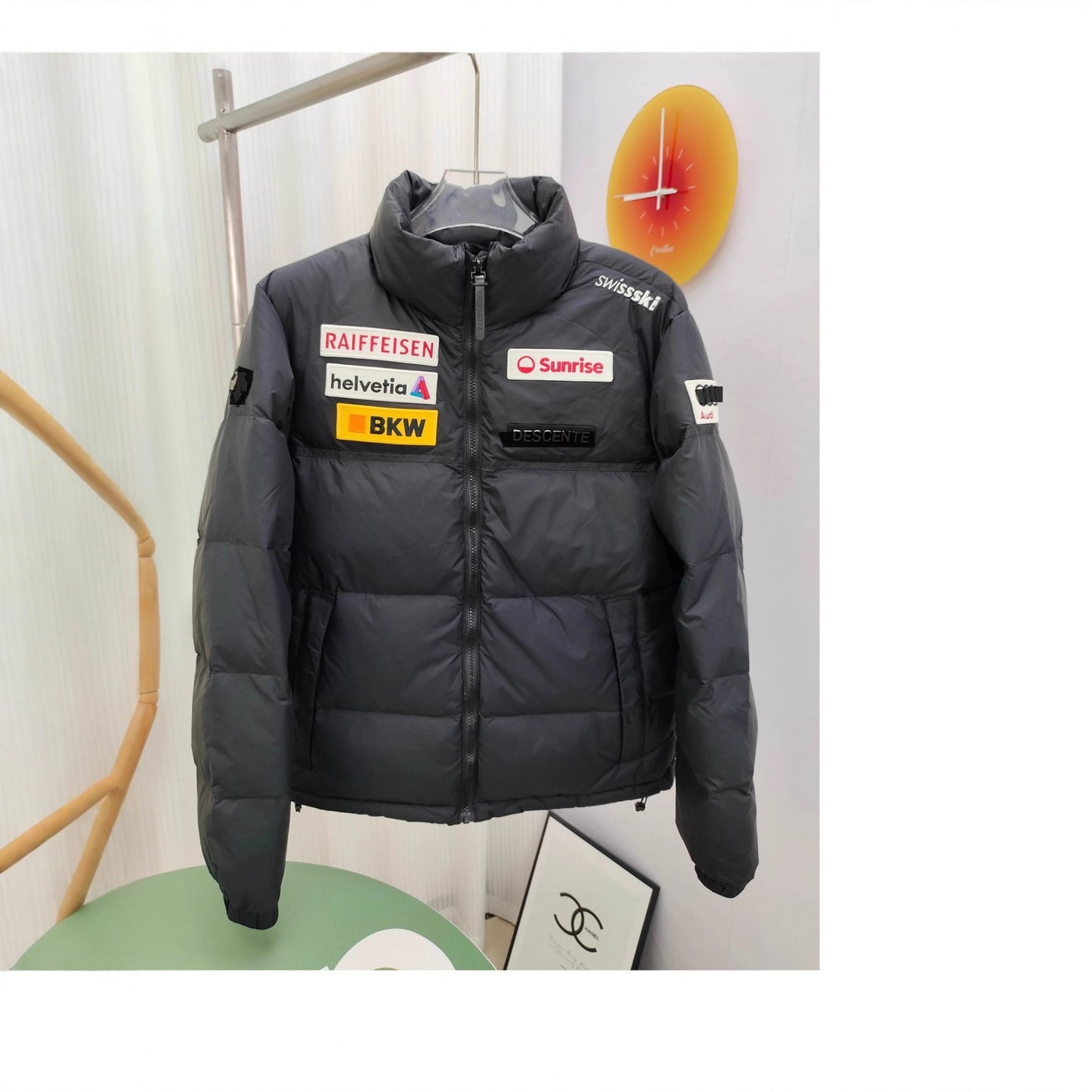 Dissante Second Generation Audi Collaboration Multi-Label Short Down Jacket 2025 New Model