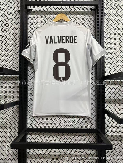 25-26 Real Madrid Home and Away Mbappe Jersey No. 11 Rodrygo No. 5 Bellingham Football Shirt