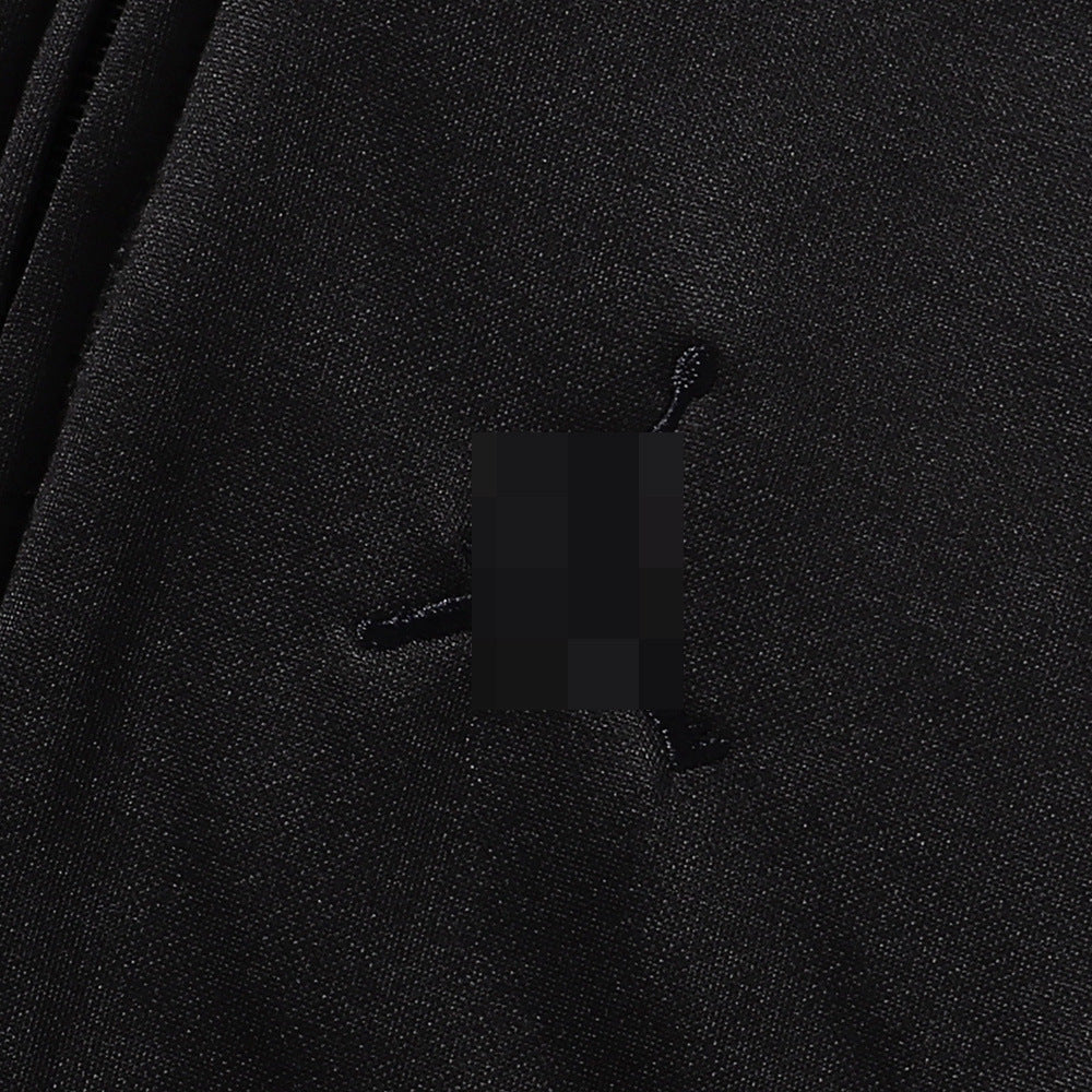 Gmabcd-sup Hoodie Collaboration Joe Loose Fit Autumn Winter Fleece Zipper Jacket Street Fashion Patchwork Hooded Sweatshirt