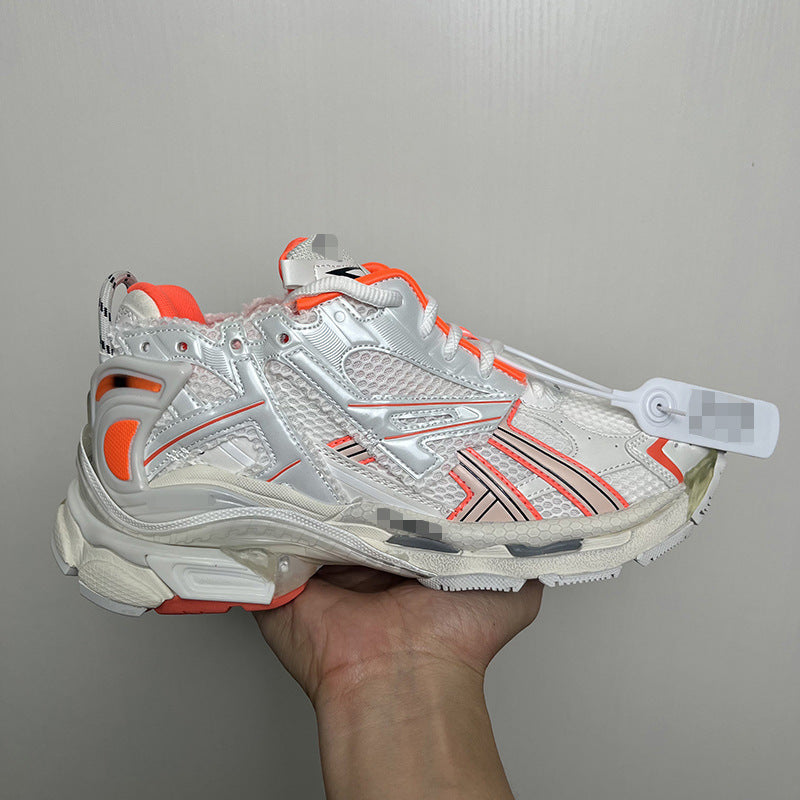 High Quality Sport Sneakers Paris 7 Generation Men's and Women's Raise the Bottom Couple Shoes Sports