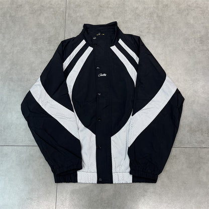Gmabcd New Corteiz Alcatraz Embroidered Logo Woven Casual Sports Suit Spring Thin Long Pants with Zipper