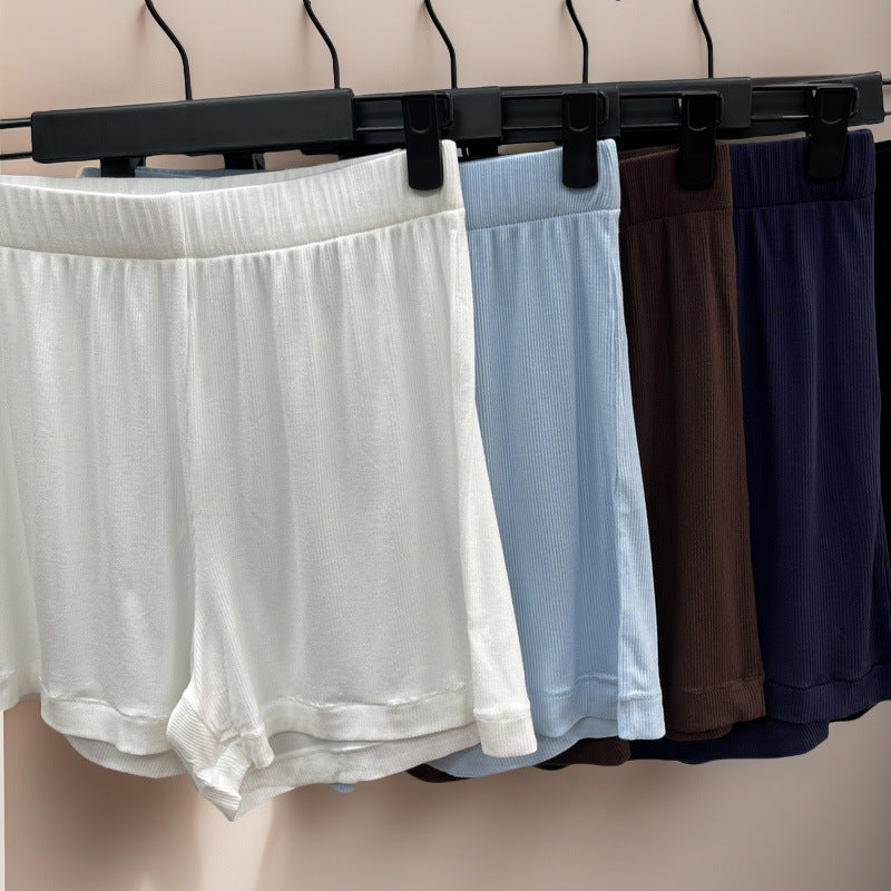 Skim Kardashian Style Spring Summer Thin Modal Short Sleeve Shorts Pajamas Soft Comfortable Homewear Set