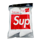 4 Pairs of White / Average Size for Men and Women