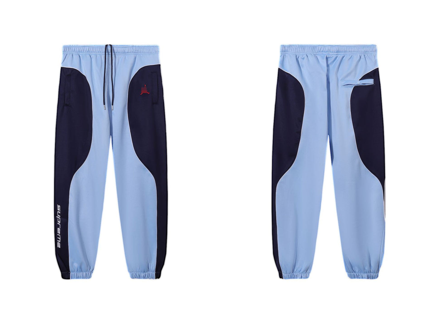 Gmabcd-sup Hoodie Collaboration Joe Loose Fit Autumn Winter Fleece Zipper Jacket Street Fashion Patchwork Hooded Sweatshirt