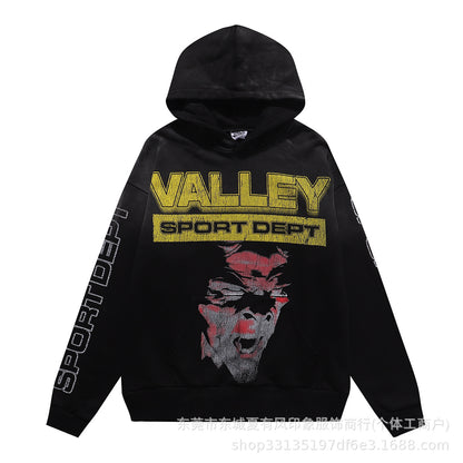 1996 Embroidered Logo Letter Zip-Up Loose-Fit Unisex Hooded Sweatshirt (Part 2)