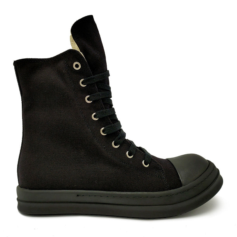 GMABCD U8800 All-Black Canvas High-Top - original style image