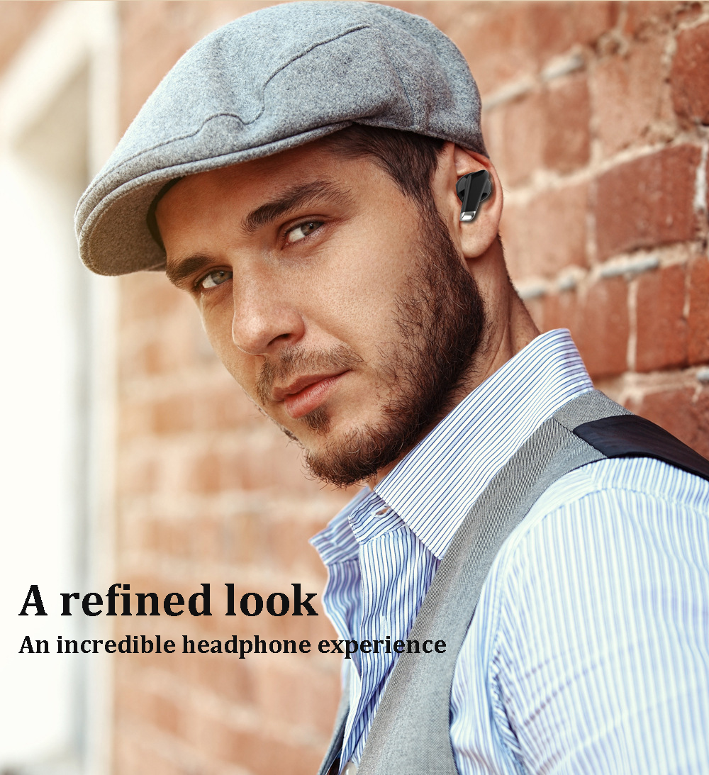MG_S20 Earphones Active noise cancelling wireless Bluetooth headset TWS In-ear Sports touch ANC Bluetooth headphones
