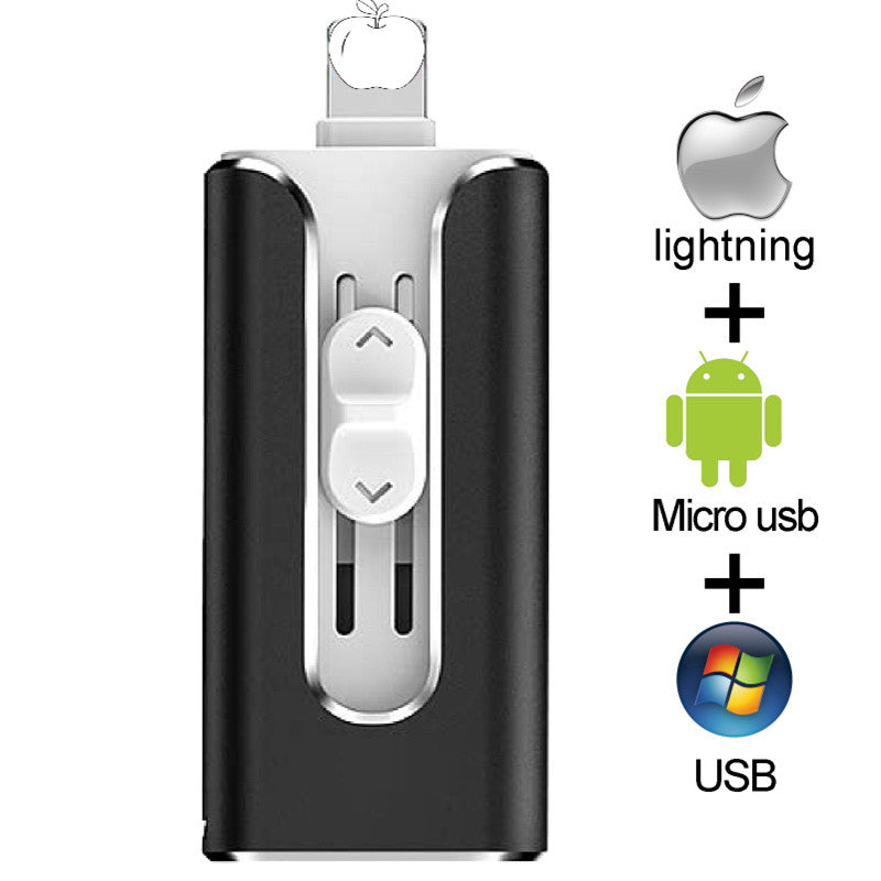 Pendrive 128GB 3 in 1 iPhone USB Flash Drive OTG 32GB Pendrive 3.0 Cle Usb Flash Drive 64GB For for iPhone /Android/Tablet PC