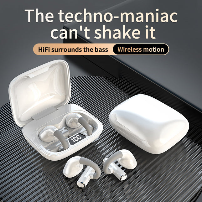 GM BT500 In Ear Noise Cancelling Tws Wireless Ear Clip earphone earbuds Headset With Tws Gaming Earbuds