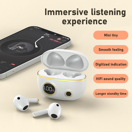 GM R2 True Wireless stereo earbuds Built-in Microphone In Ear Hifi stereo sound quality earphones Touch control sports headphones cool headsets