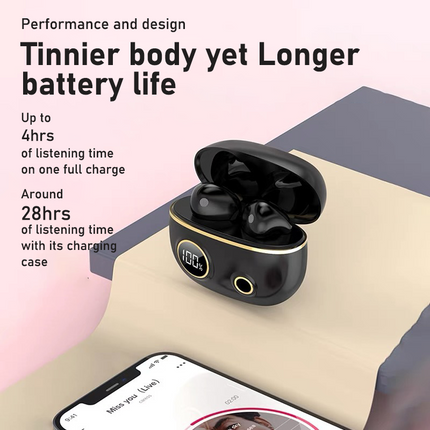 GM R2 True Wireless stereo earbuds Built-in Microphone In Ear Hifi stereo sound quality earphones Touch control sports headphones cool headsets