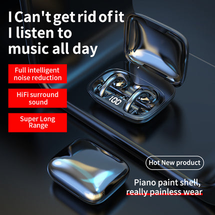 GM BT500 In Ear Noise Cancelling Tws Wireless Ear Clip earphone earbuds Headset With Tws Gaming Earbuds
