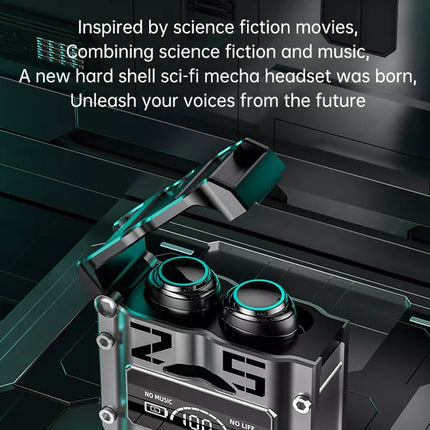 GM M25 TWS Wireless Headphones Earphones Bluetooth Touch Control Noise Reduction Stereo Waterproof Earbuds Headsets hearing aid