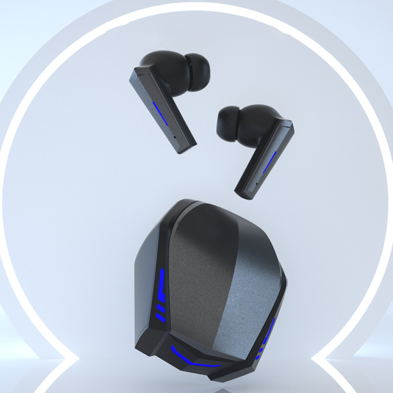 GM F1 E-sports TWS Bluetooth headphones super long life low latency cool light wireless in-ear earphones