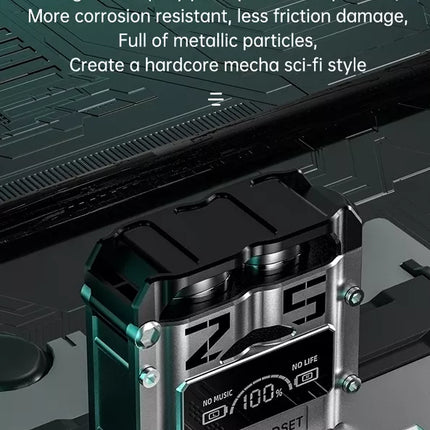 GM M25 TWS Wireless Headphones Earphones Bluetooth Touch Control Noise Reduction Stereo Waterproof Earbuds Headsets hearing aid