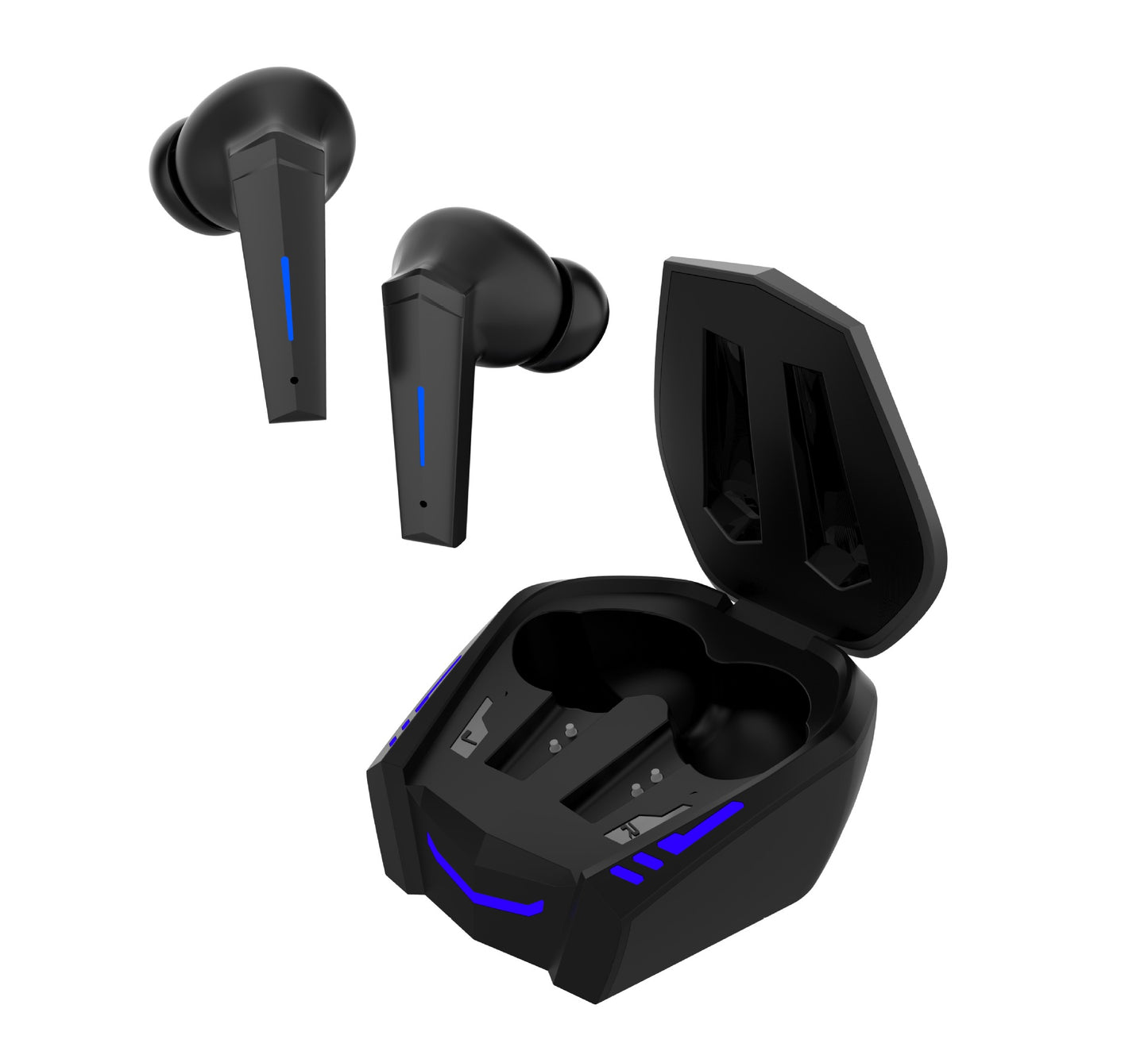 GM F1 E-sports TWS Bluetooth headphones super long life low latency cool light wireless in-ear earphones