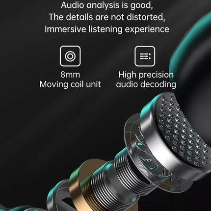 GM M25 TWS Wireless Headphones Earphones Bluetooth Touch Control Noise Reduction Stereo Waterproof Earbuds Headsets hearing aid
