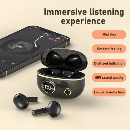 GM R2 True Wireless stereo earbuds Built-in Microphone In Ear Hifi stereo sound quality earphones Touch control sports headphones cool headsets