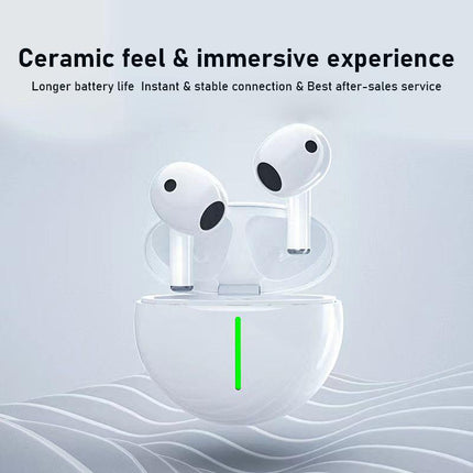 S2 Mini cute Bluetooth Earbuds with HD Mic, Wireless Earphones in Ear with USB C Charging Case, touch control electronic devices