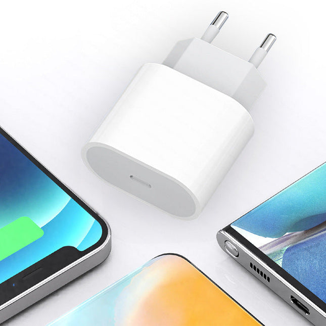 New PD 20w Fast Charging Mobile Phone Wall Charger EU US UK Adaptor Type-C Port Smart Phone Chargers For iPhone 13 Pro Max For Xiaomi For Huawei