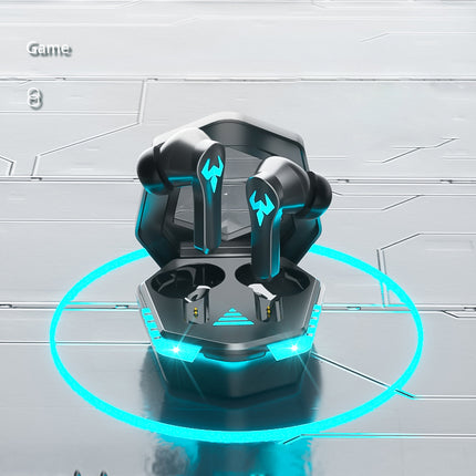 N35 Esports Bluetooth earphones 5.2 Dual in-ear earbuds low-latency cool gaming headset