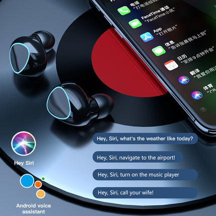 M10 TWS headset wireless earphone with Power Good quality headphones