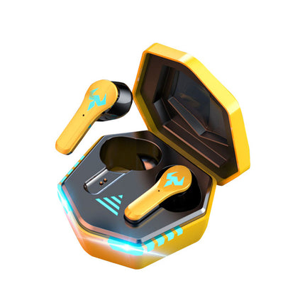 N35 Esports Bluetooth earphones 5.2 Dual in-ear earbuds low-latency cool gaming headset