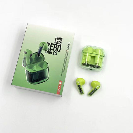 YX06 Transparent Bluetooth earphone Low Delay earbuds Wireless TWS headphones Game Video Games Sports Headset