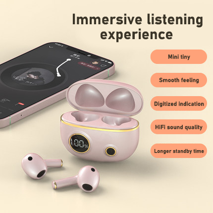 GM R2 True Wireless stereo earbuds Built-in Microphone In Ear Hifi stereo sound quality earphones Touch control sports headphones cool headsets
